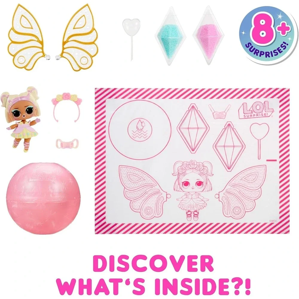 L.O.L. Surprise! Fairies Tots Dolls with Make-Your-Own Fairy Wings